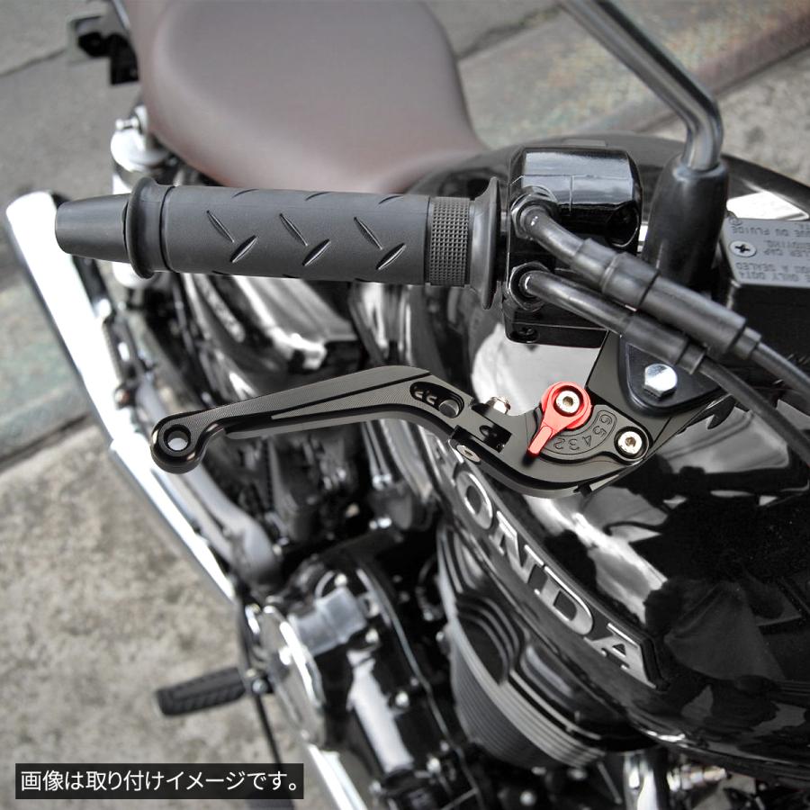 モンキー ブレーキレバー クラッチレバーセット 可倒延長式タイプ 6