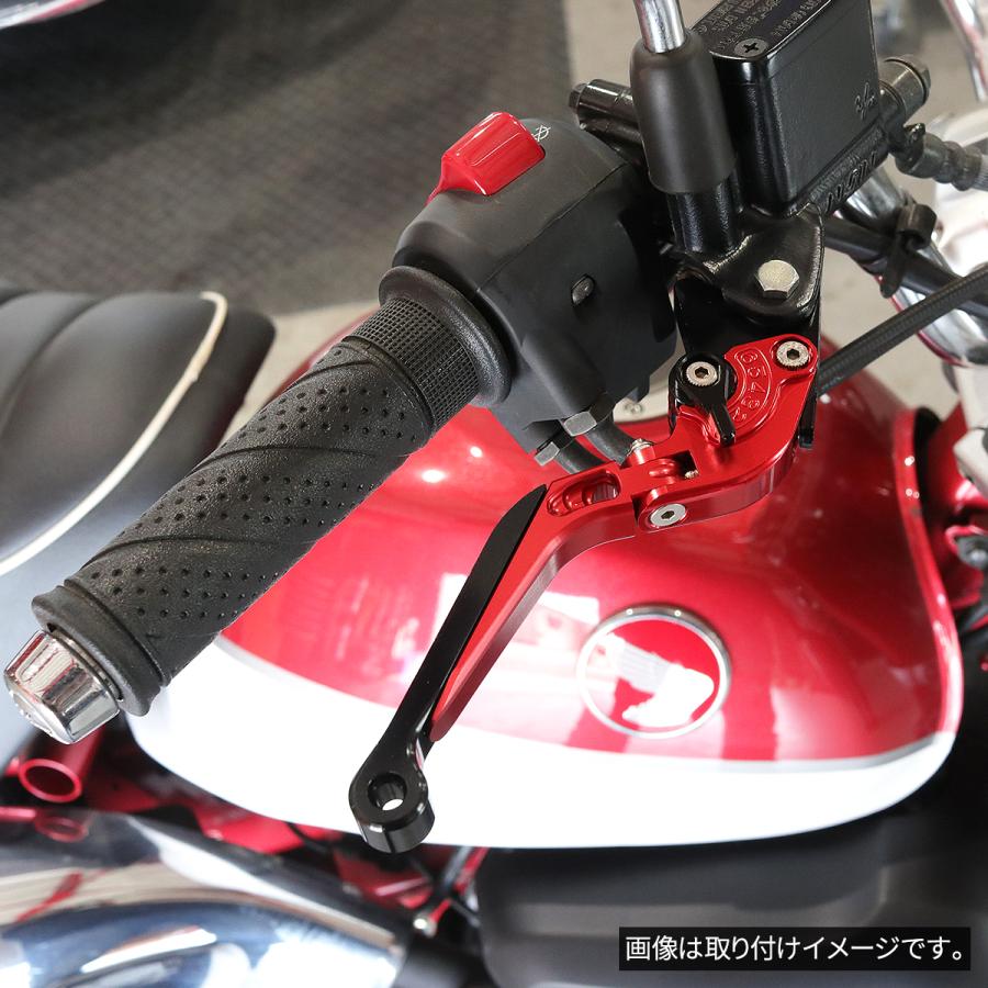 モンキー ブレーキレバー クラッチレバーセット 可倒延長式タイプ 6