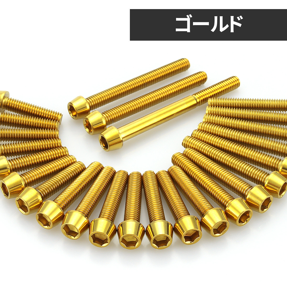 アクセサリー A2 カワサキ ZRX400/II エンジンカバー クランクケース ボルト 27本