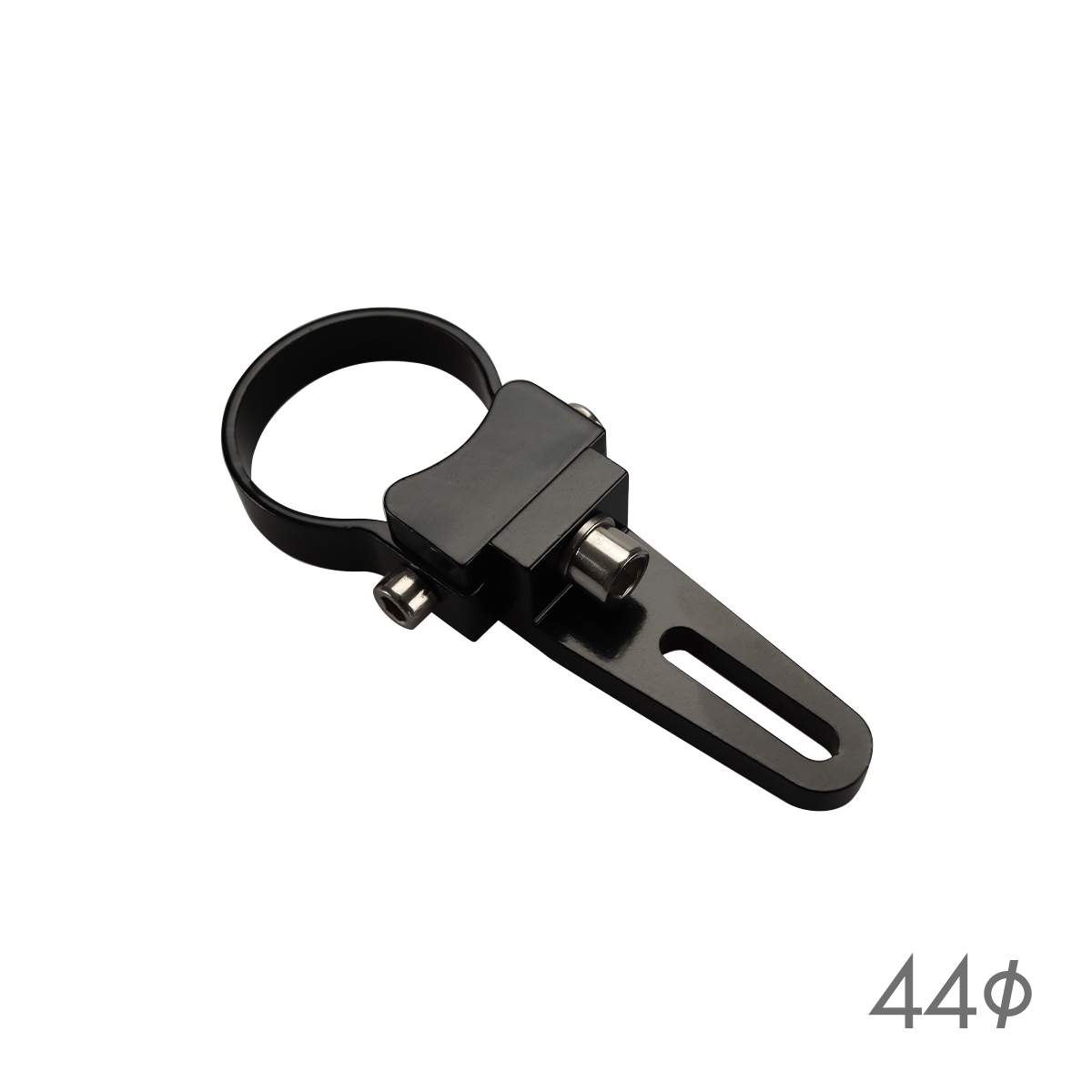 ライト ブラケット ステー アルミ製 パイプステー 360度回転 適合パイプ径 44mm VZ028 | ブランド登録なし