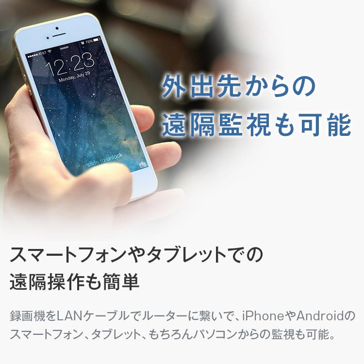 防犯カメラ PoE対応 選べる 防犯カメラセット カメラ1〜16台 IPカメラ 200万画素 800万画素 4K SET-P1628 | ブランド登録なし | 06