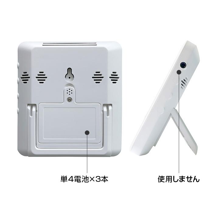 CO2センサー 電池式 USB給電 二酸化炭素 濃度 測定 アラーム付き | ブランド登録なし | 06