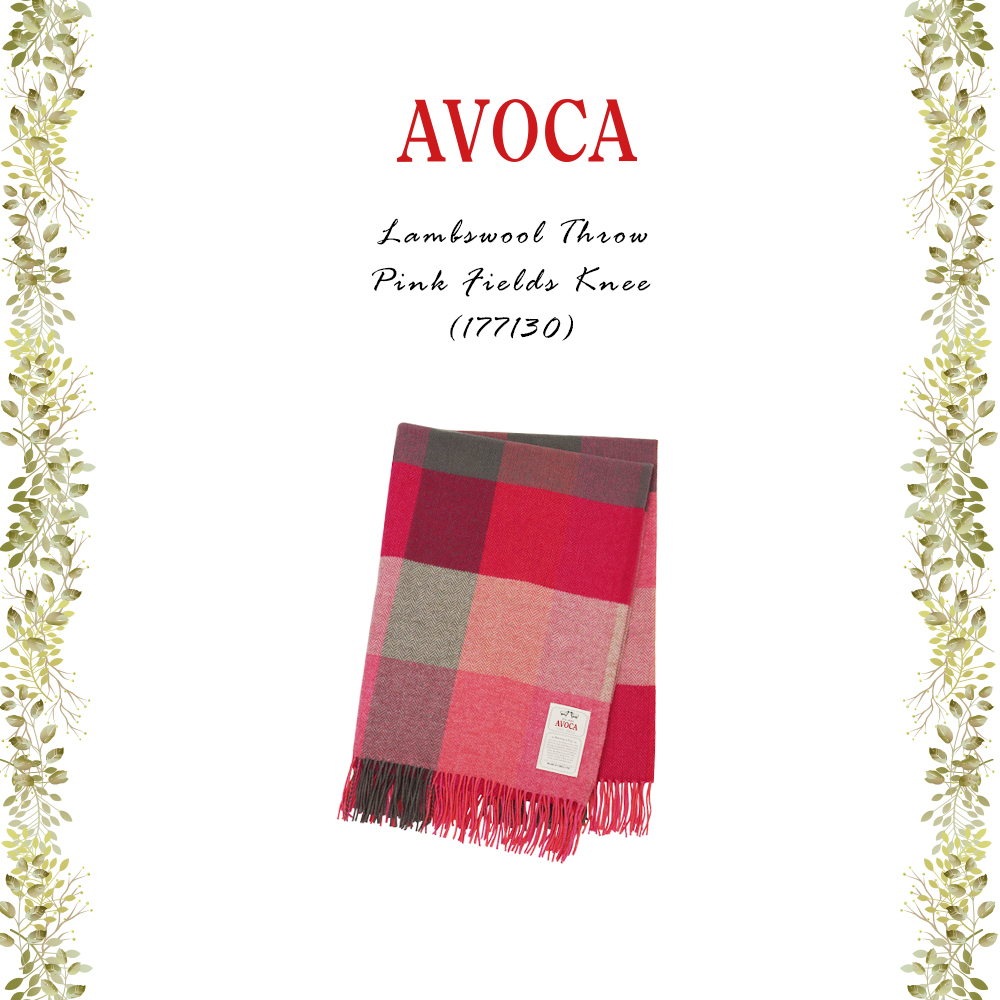 AVOCA（アヴォカ） ブランケット ラムウール100% おしゃれ ストール