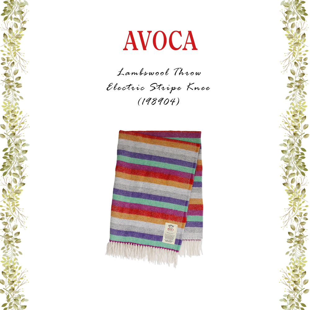 AVOCA ブランケット ラムウール100% ストール ひざ掛け おしゃれ