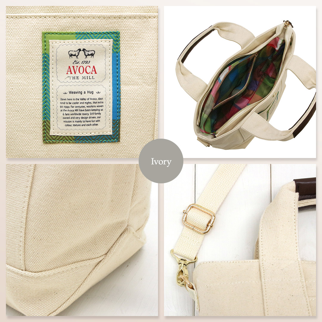 AVOCA ショルダーバッグ レディース 小さめ トートバッグ