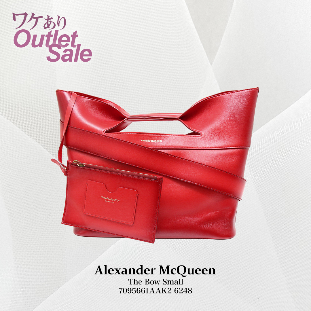 アウトレット B品 Alexander McQueen アレキサンダーマックイーン ブランド The Bow Small トートバッグ  7095661AAK2 6248（ 279580 ）かわいい : outlet24-alxd01 : 腕時計 鞄 ブランド雑貨 TN-SQUARE -  通販 - Yahoo!ショッピング