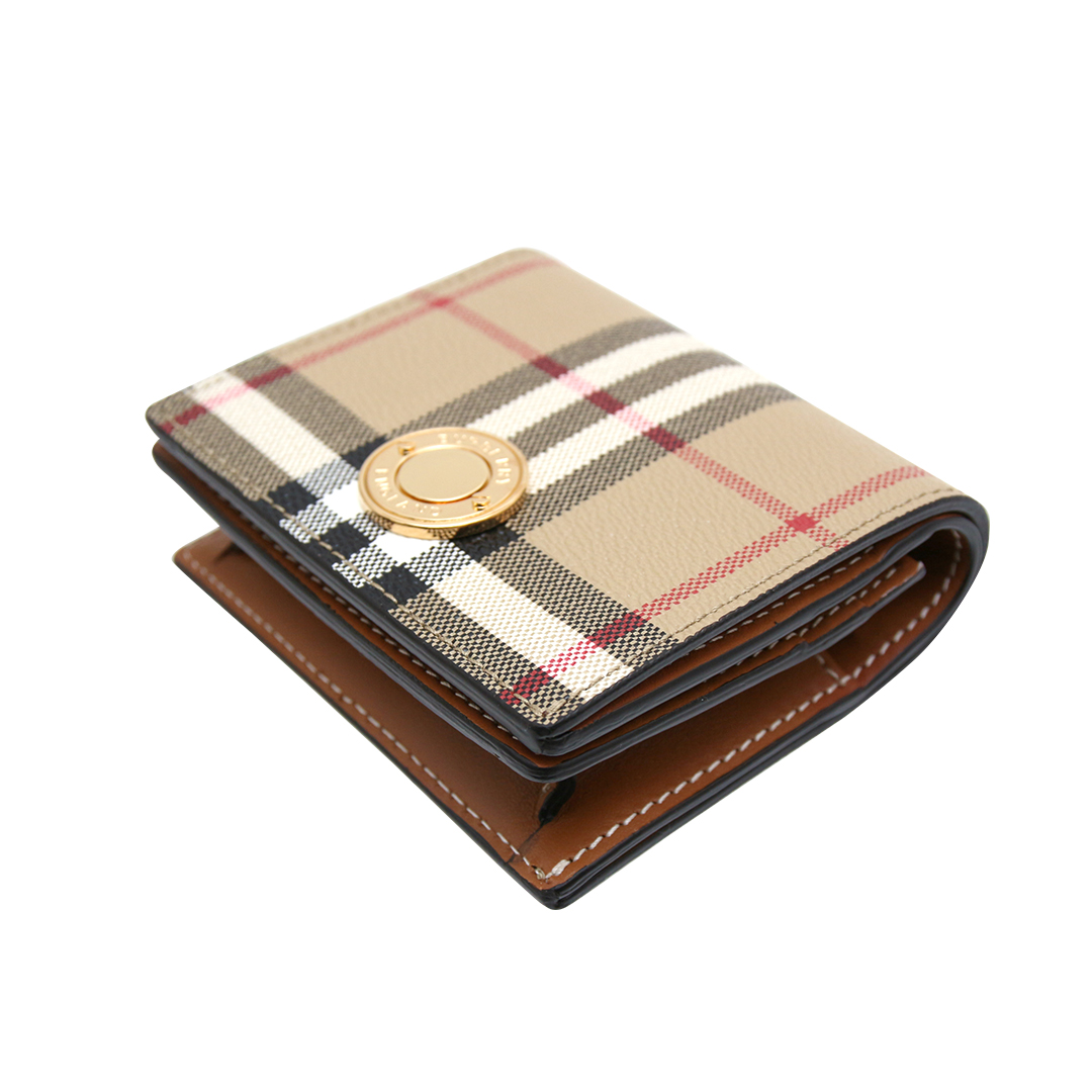 アウトレット B品 BURBERRY 二つ折り財布 8070417 ミニウォレット ( 267415...