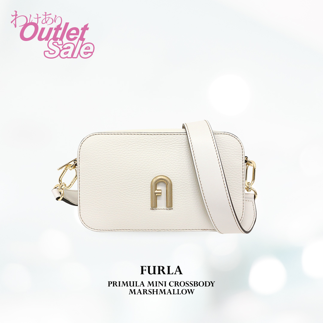 美品　FURLAプリムラ レザー スモール トップ ハンドル バッグ FURLA（フルラ） アウトレット B品 ショルダーバッグ PRIMULA ミニ