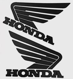 ホンダ HONDA ステッカー ロゴ ウィング 選べる6色 車やバイクに最適 デカール シール 防水 耐光｜to-do｜05