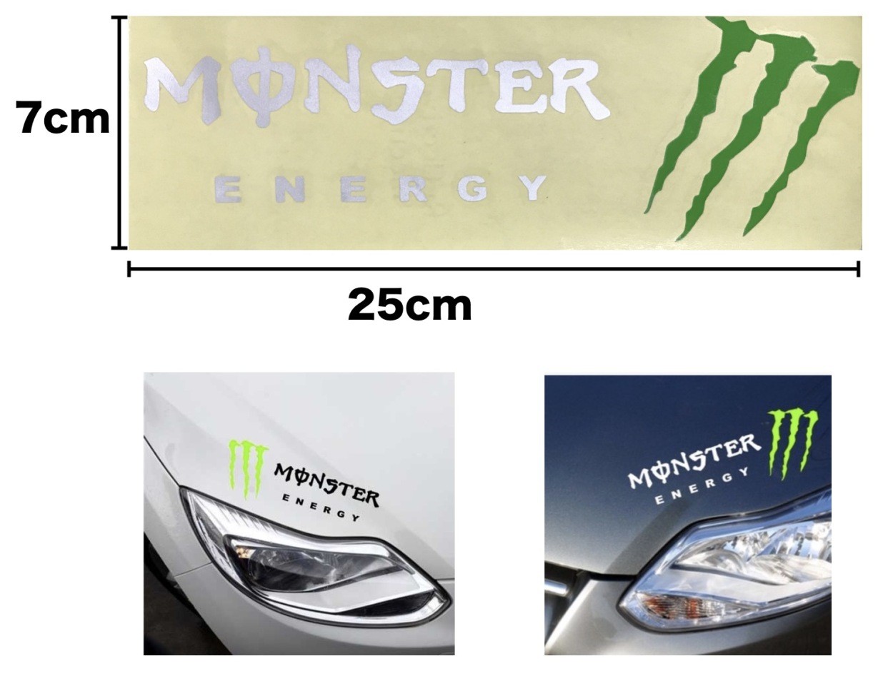 モンスターエナジー カッティング ステッカー 防水 UVカット パーツ MonsterEnergy :st012:TORE-DORE 通販  