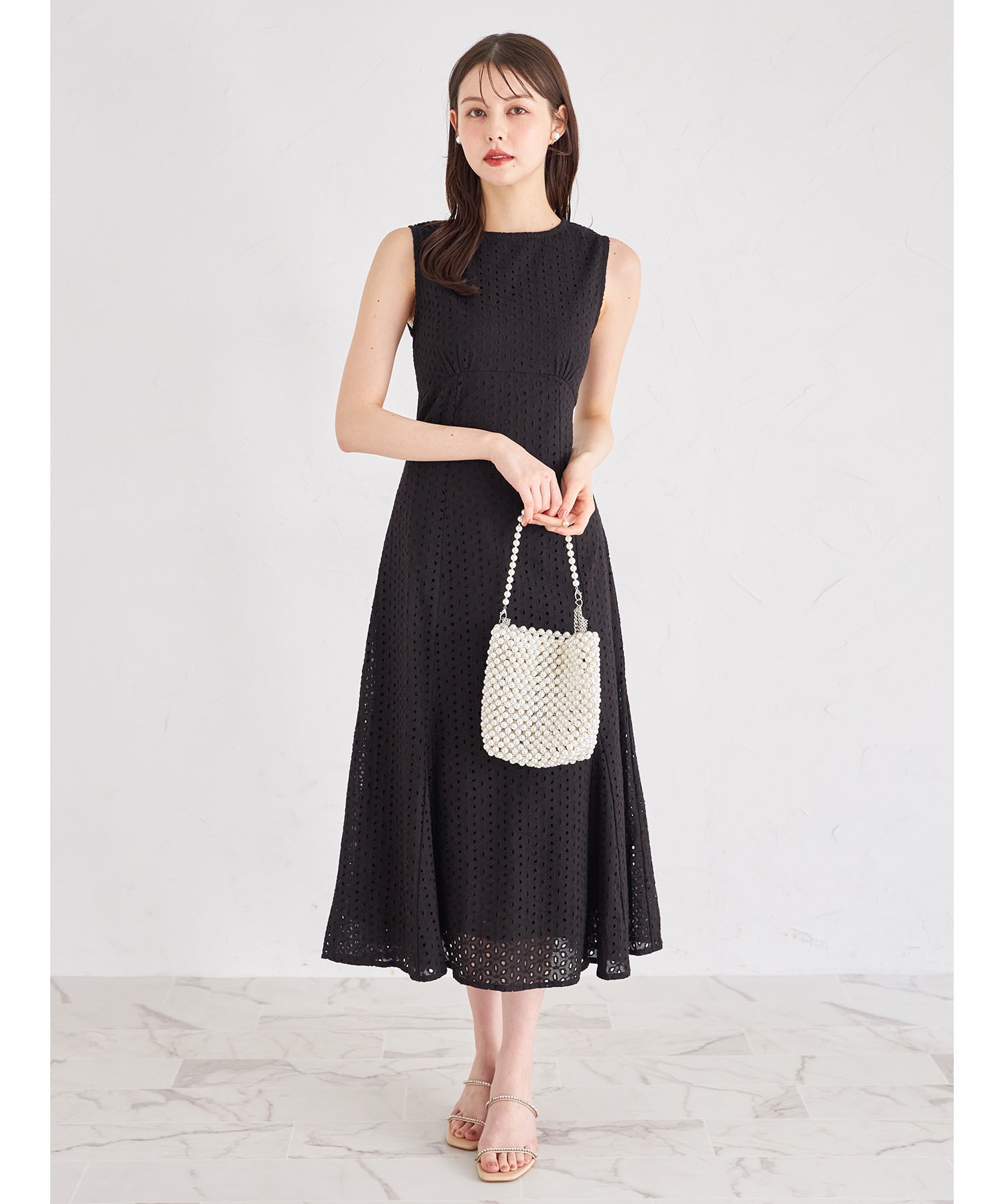 tocco closet（トッコ クローゼット） バックレースアップコットン