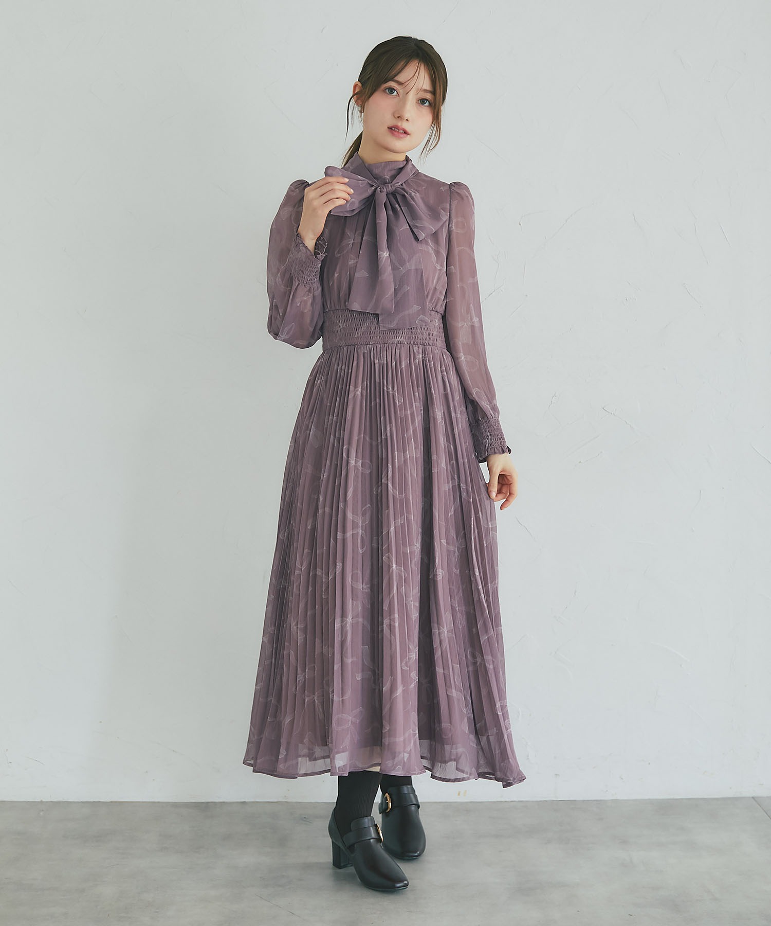 tocco closet（トッコ クローゼット） 2WAYボウタイリボン付き