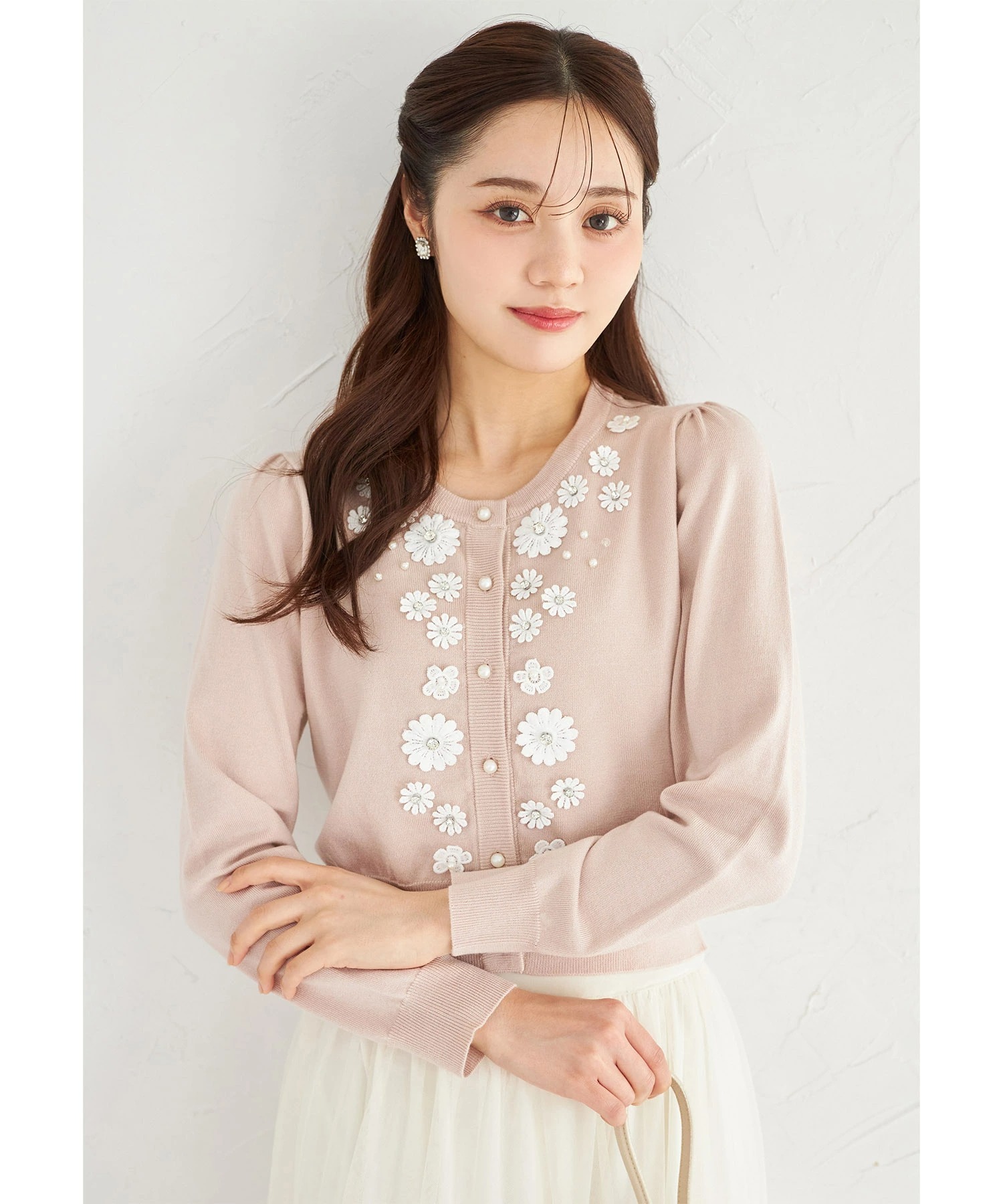 tocco closet（トッコ クローゼット） フラワーレースモチーフ付き