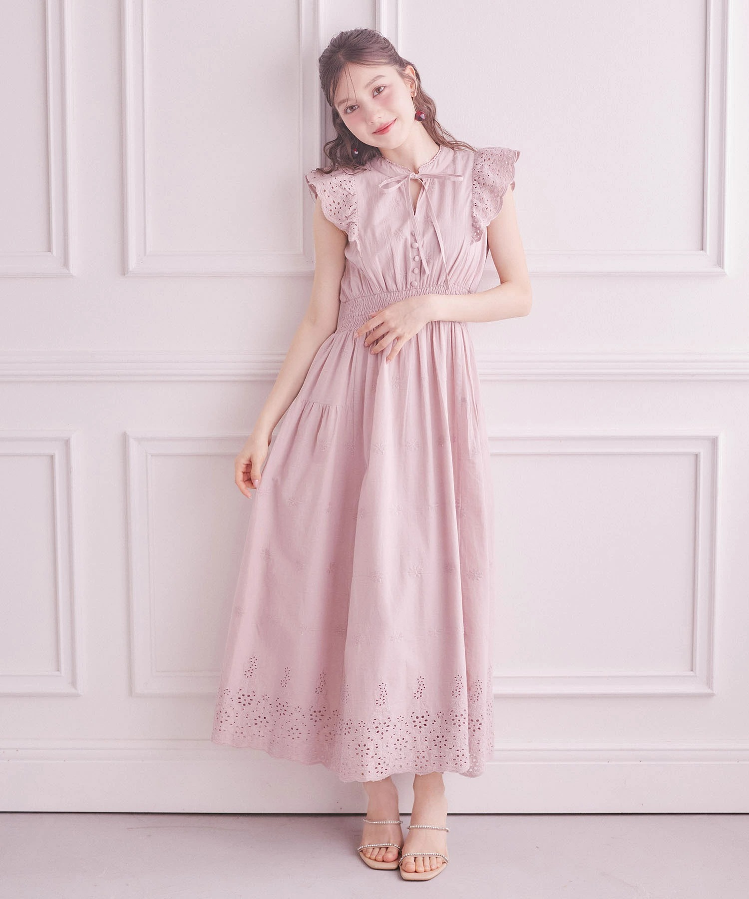tocco closet（トッコ クローゼット） リボン付きパネルフラワーカット