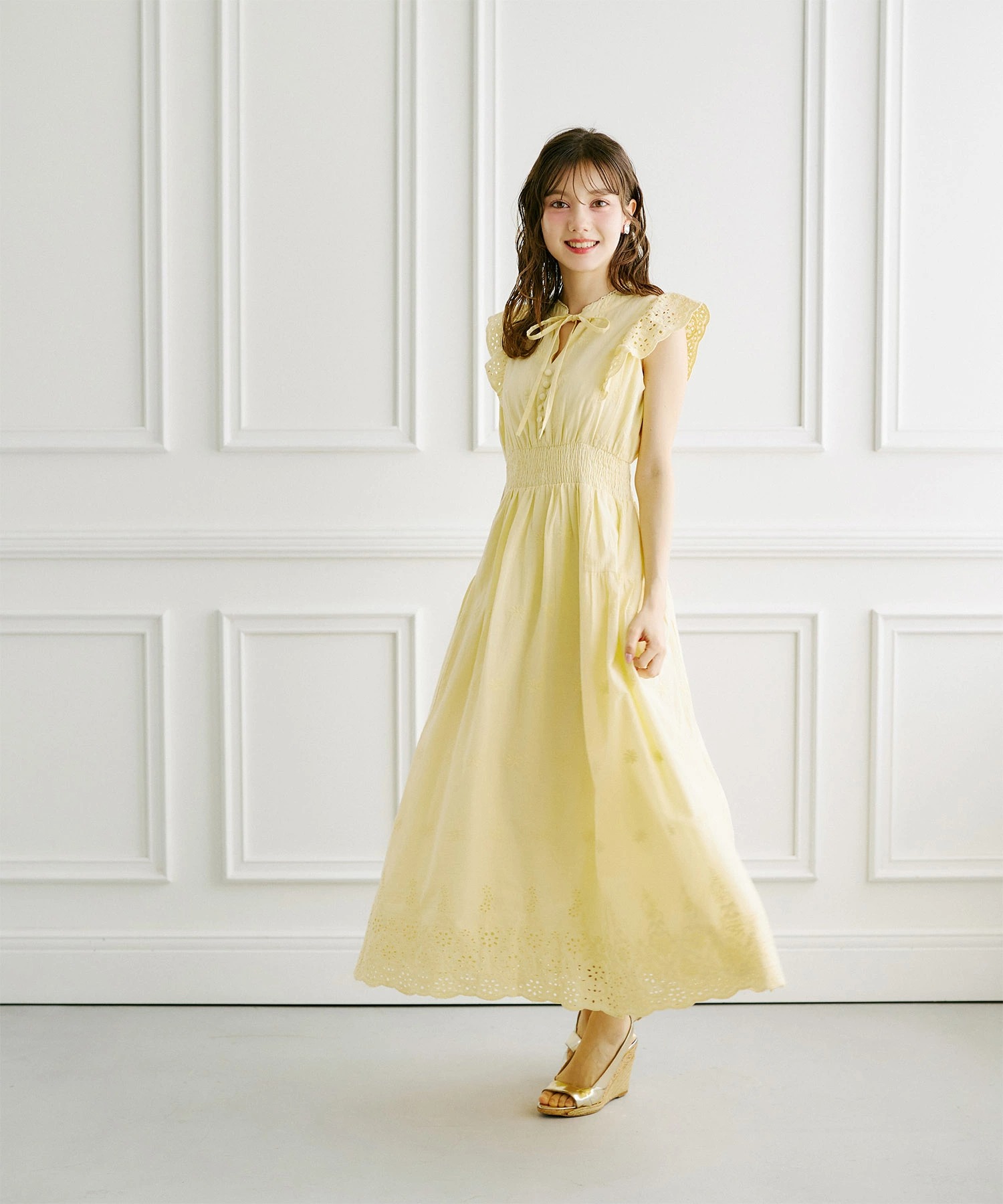 tocco closet（トッコ クローゼット） リボン付きパネルフラワーカット
