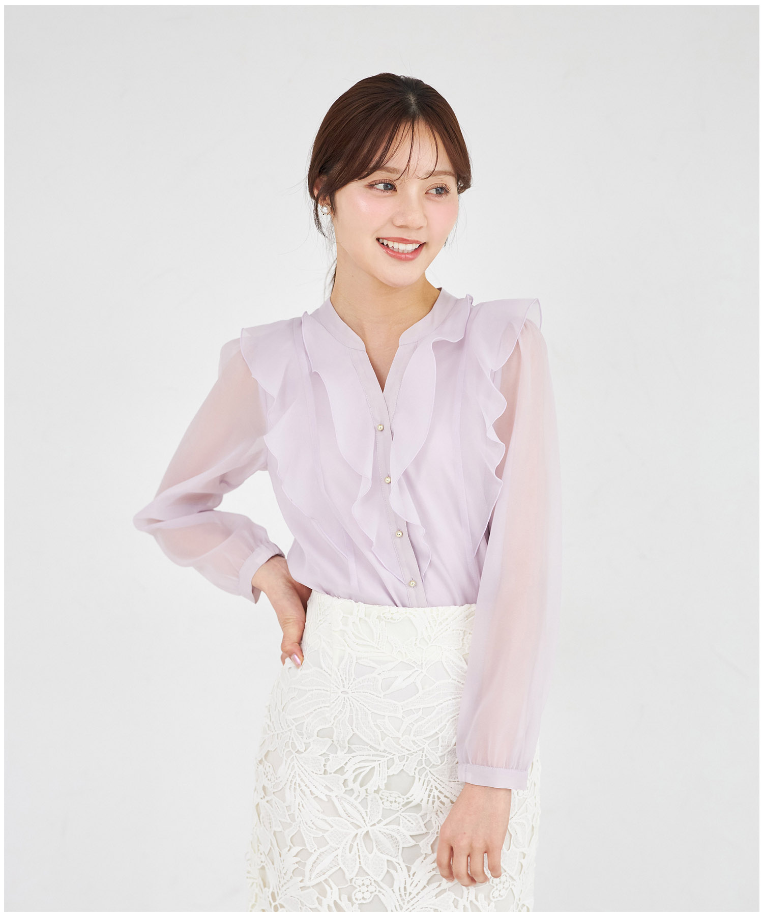 tocco closet（トッコ クローゼット） ONもOFFも使えるシアー 