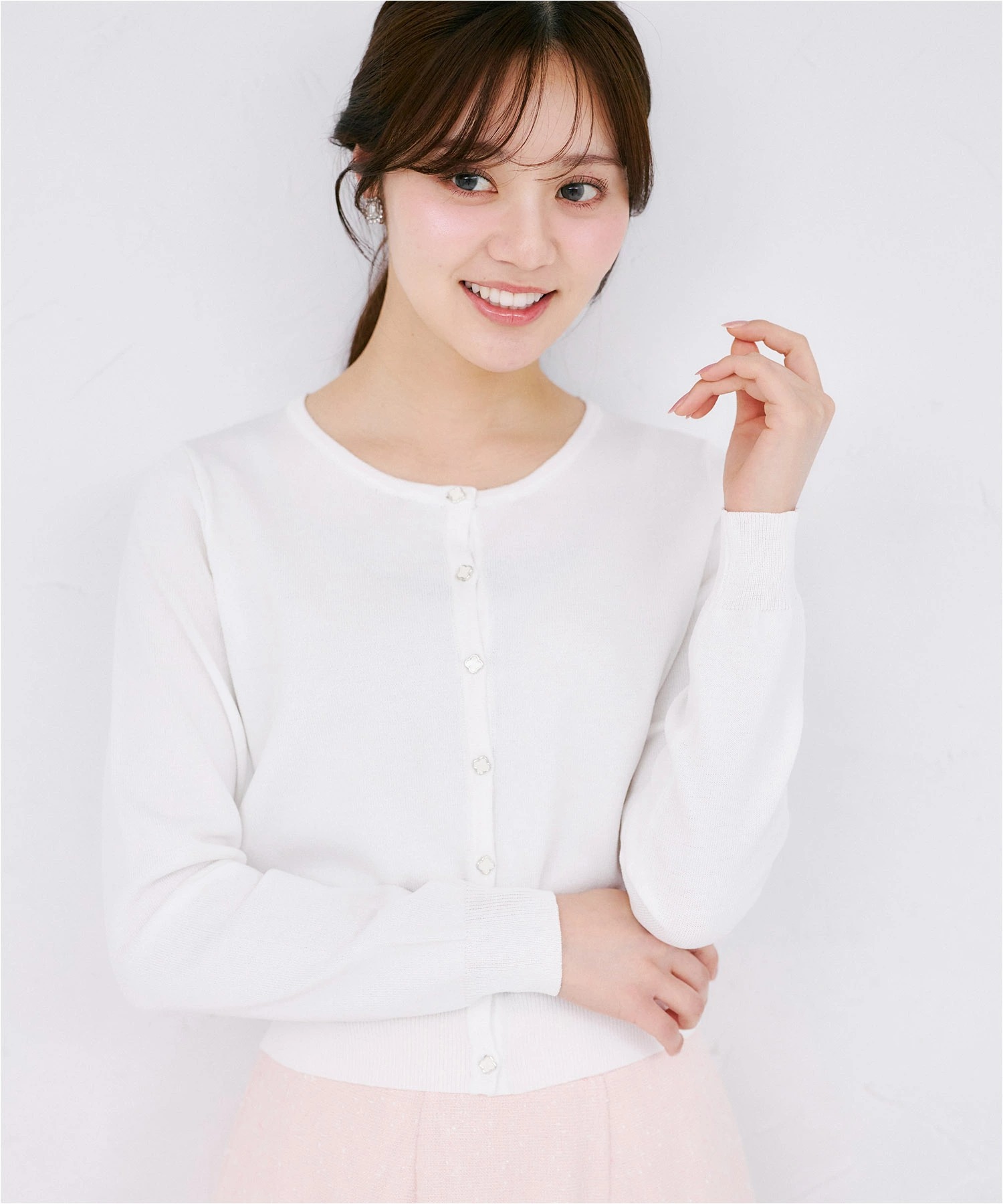 tocco closet luxe - tocco closet luxe トッコクローゼットリュクス　カーディガン　M tocco closet（トッコ クローゼット） UVカット＆接触冷感＆ハンド