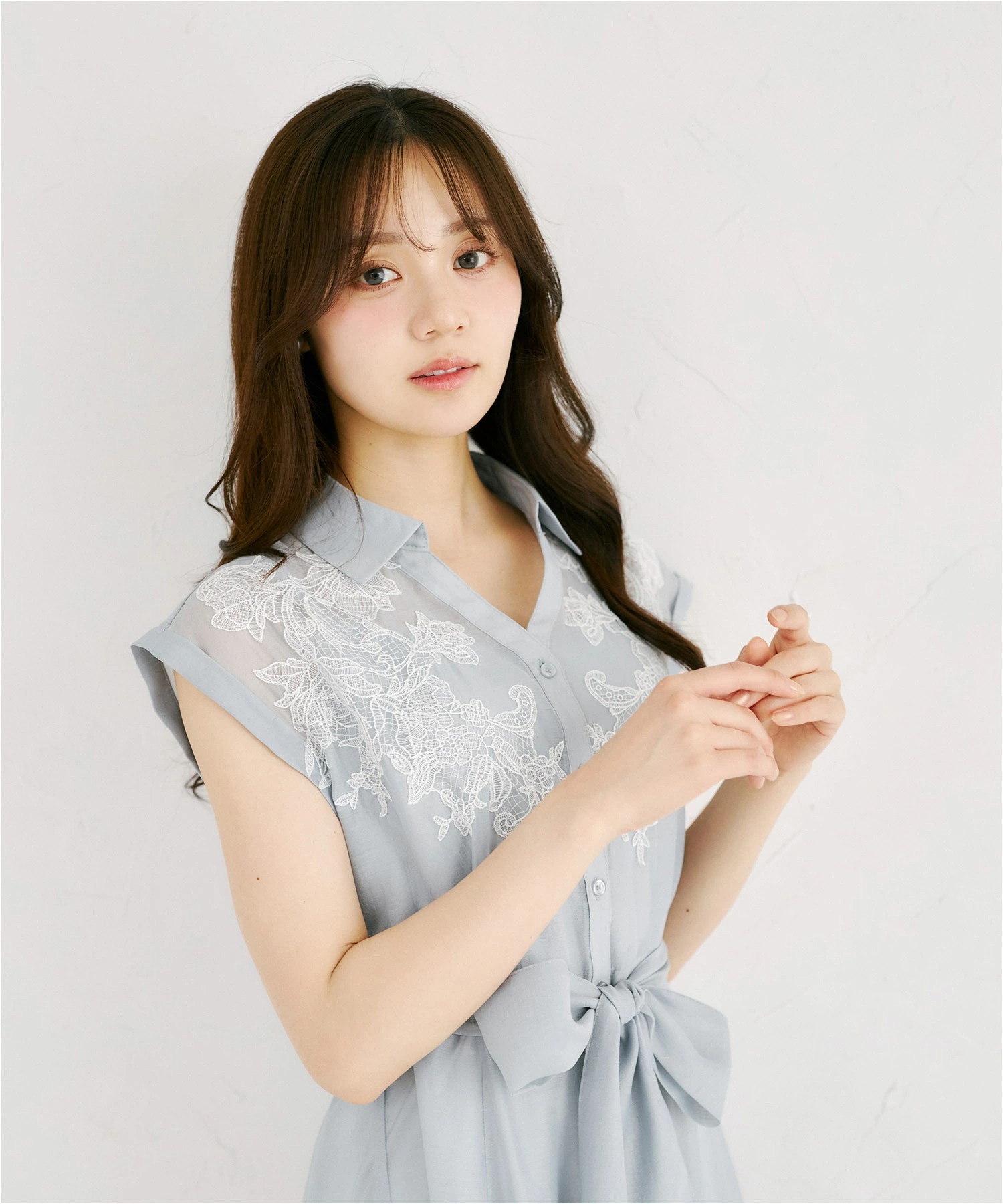 tocco closet（トッコ クローゼット） インナー付きウエストりぼん