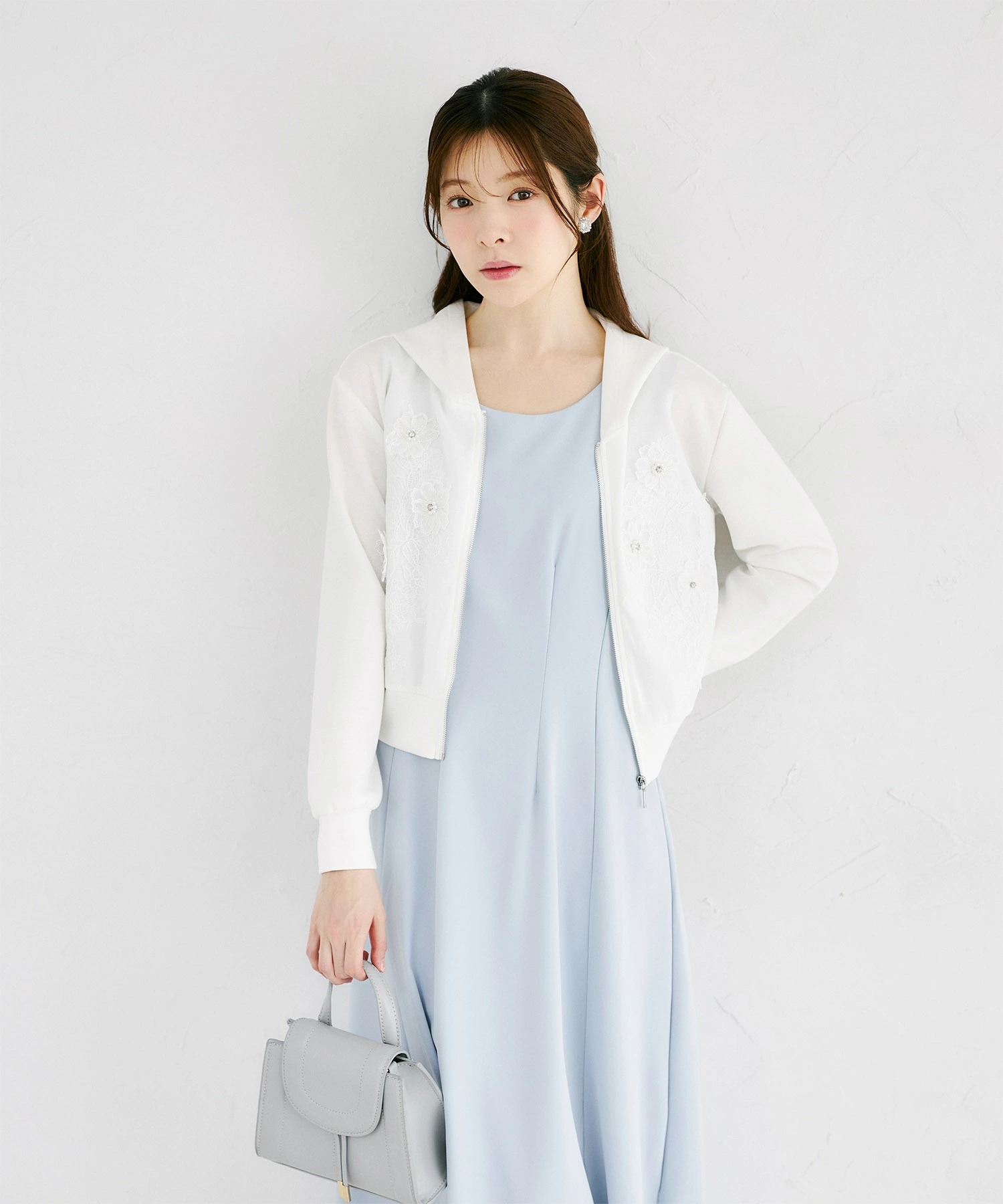 tocco closet（トッコ クローゼット） パールビジュー立体フラワー
