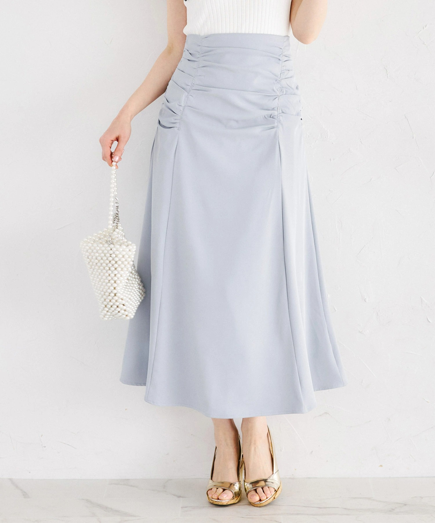 tocco closet（トッコ クローゼット） サイドギャザー切り替え