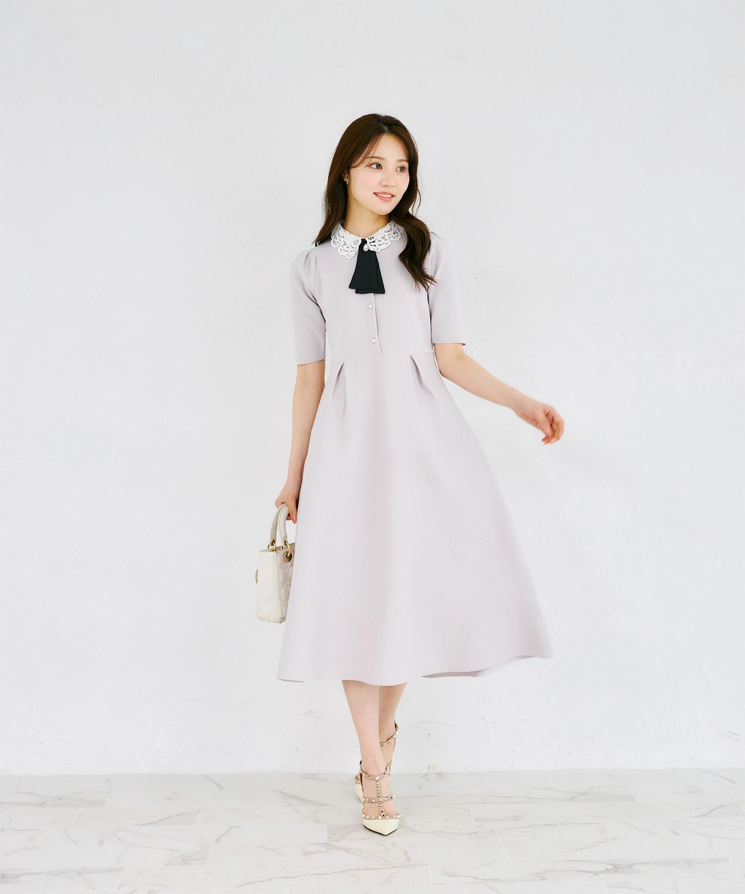 tocco closet（トッコ クローゼット） マルチWAYボウタイ＆レース襟