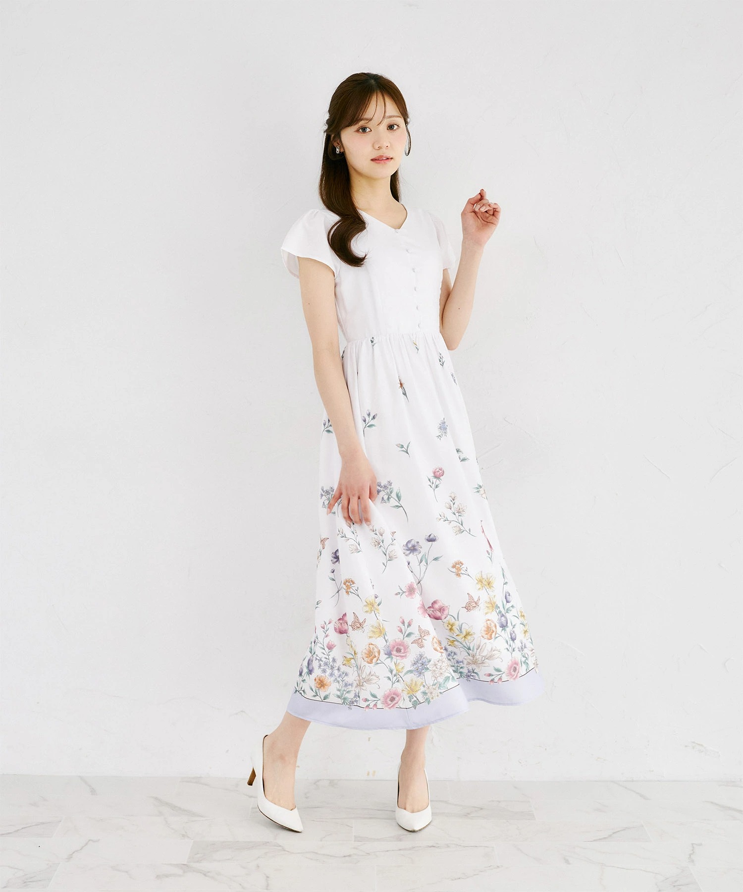 tocco closet（トッコ クローゼット） パネルフラワープリント切り替え
