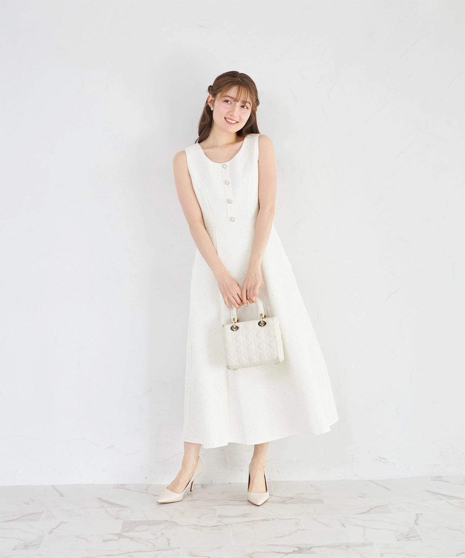 tocco closet（トッコ クローゼット） ビジュー付きスパンコール