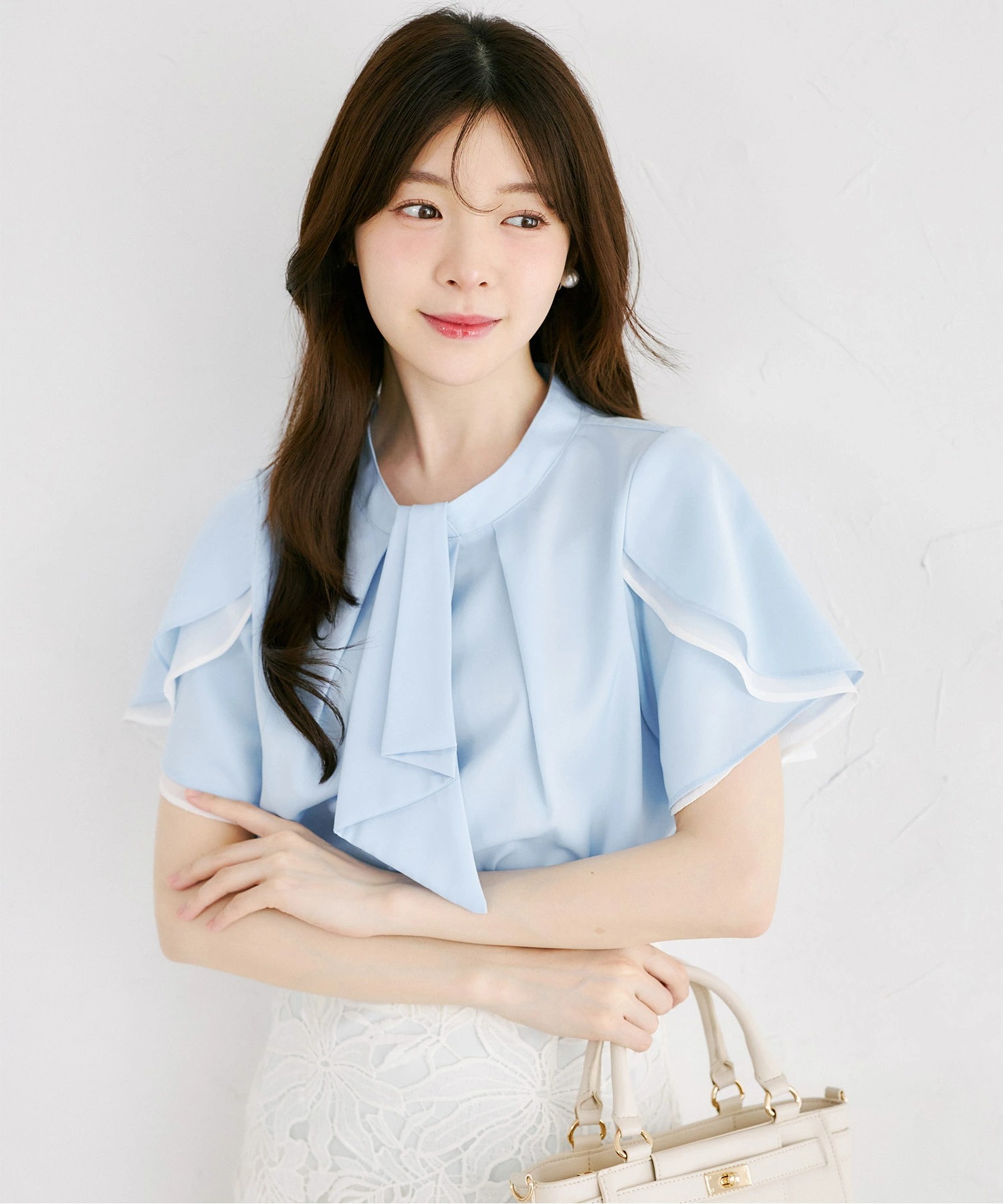 tocco closet（トッコ クローゼット） 2WAYラッフルタイ付き
