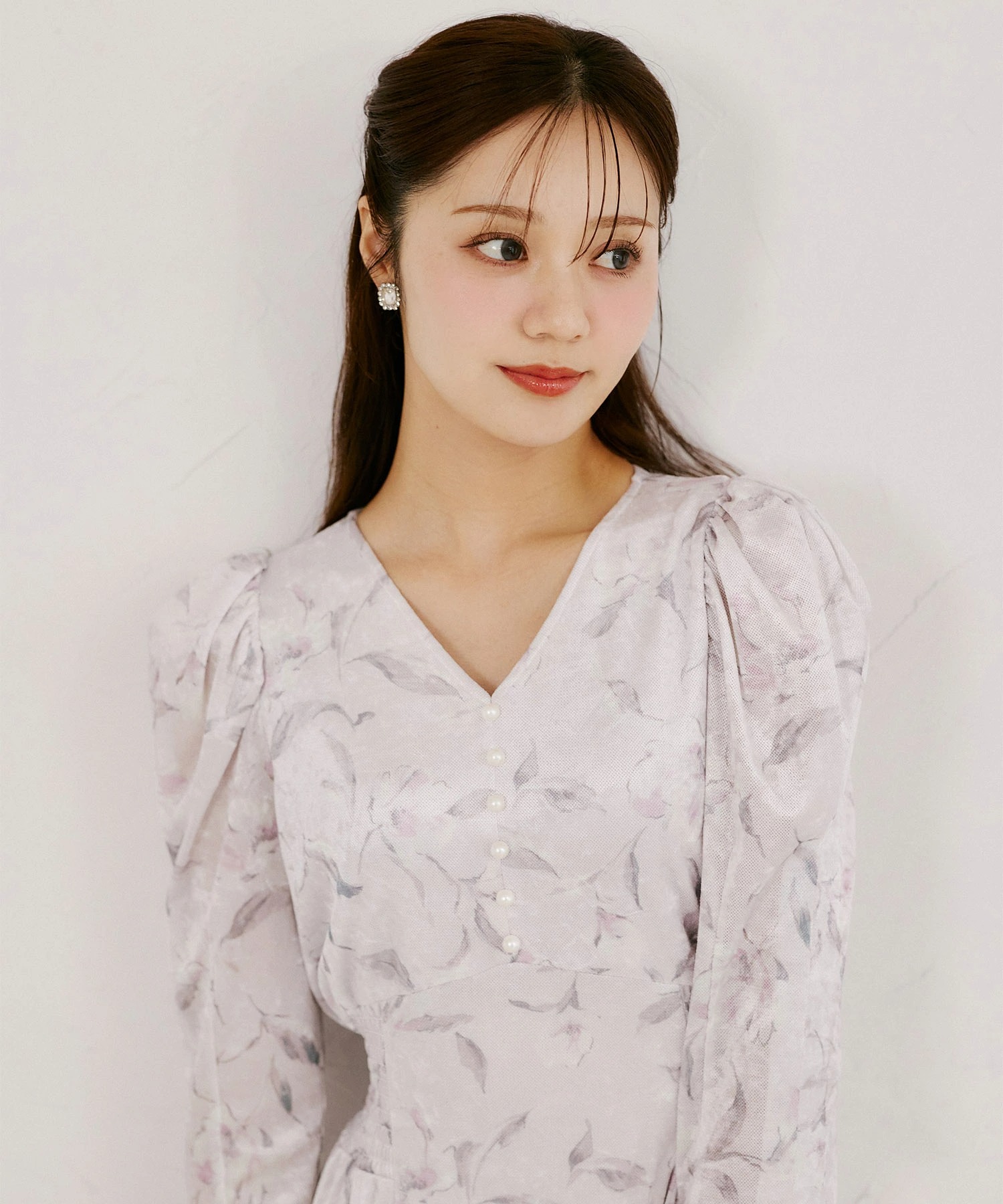tocco closet（トッコ クローゼット） パール付きシアーベロア
