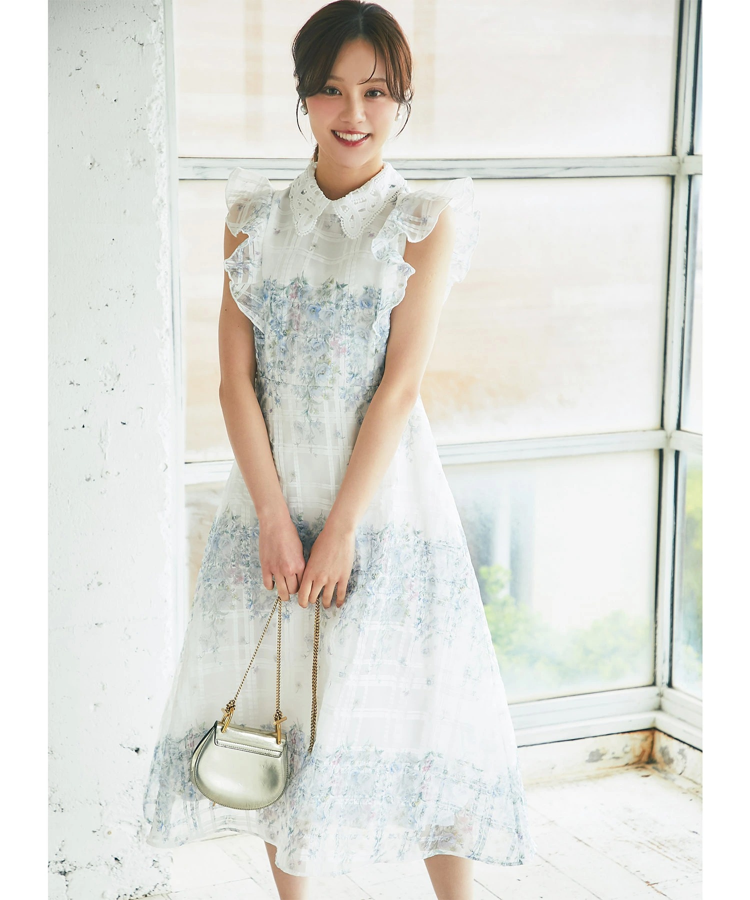 tocco closet（トッコ クローゼット） 可憐さと品格を両立するレース襟