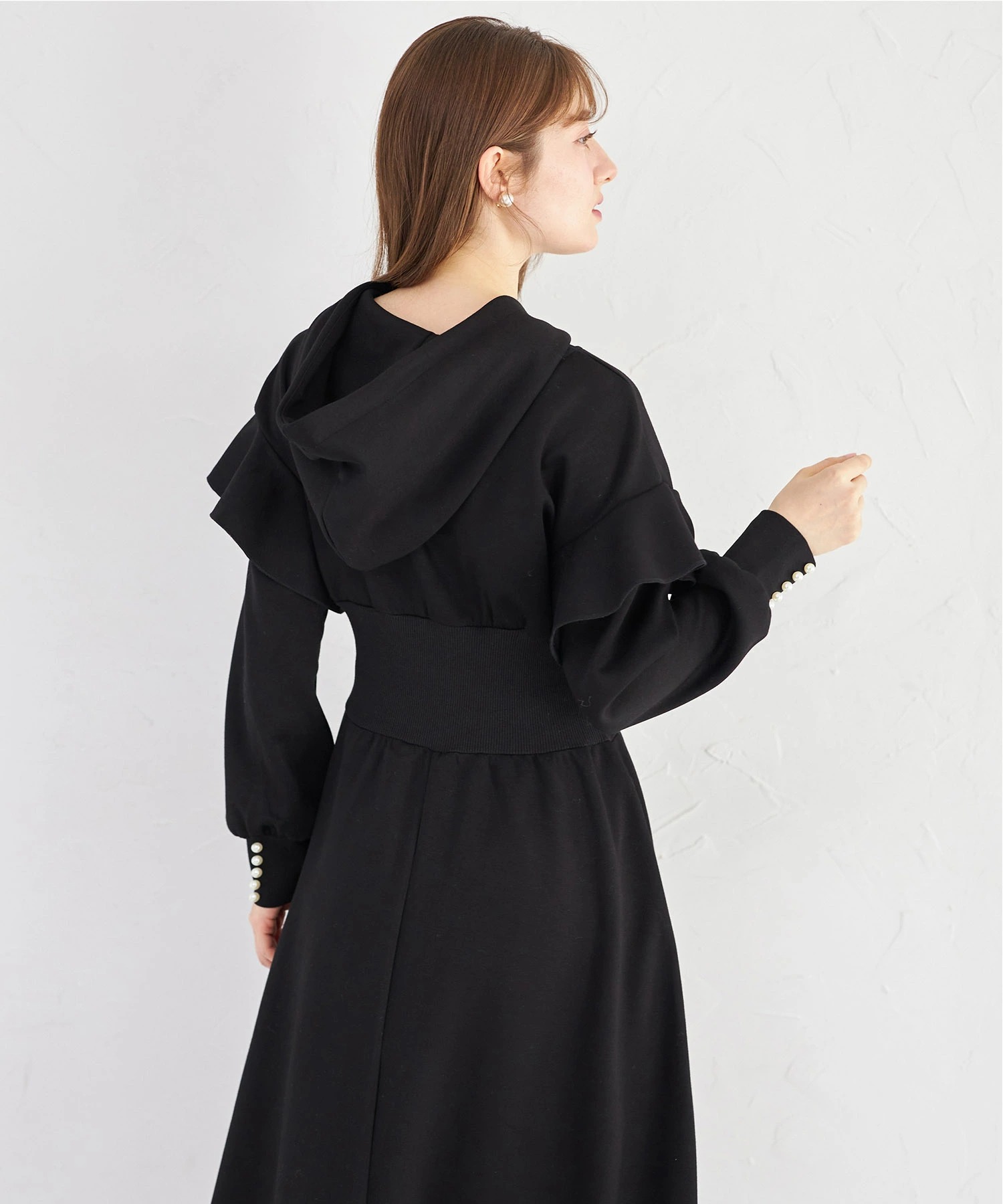 tocco closet（トッコ クローゼット） ウエストリブ切り替えフリル