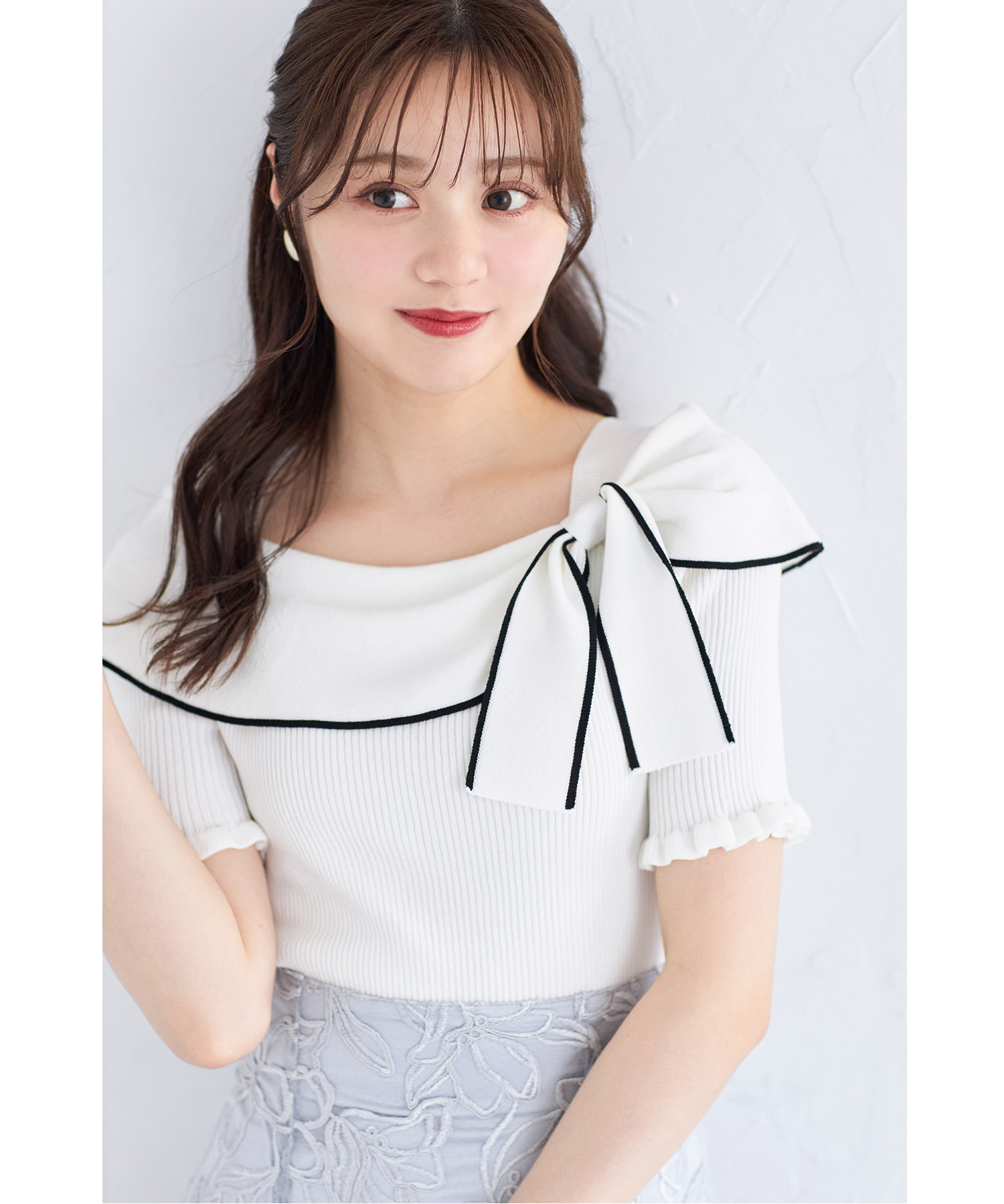 トッシー 【ＸＬサイズ相当】AIRTIGHT フルオーダー　5/3ミリ tocco closet（トッコ クローゼット） リボン付き配色ライン入り