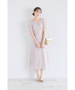 tocco closet（トッコ クローゼット） バックレースアップフラワー