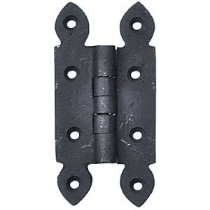 DUVE HI310BK 真鍮製 丁番 D-hinge W50xH102 (蝶番 ヒンジ ドア