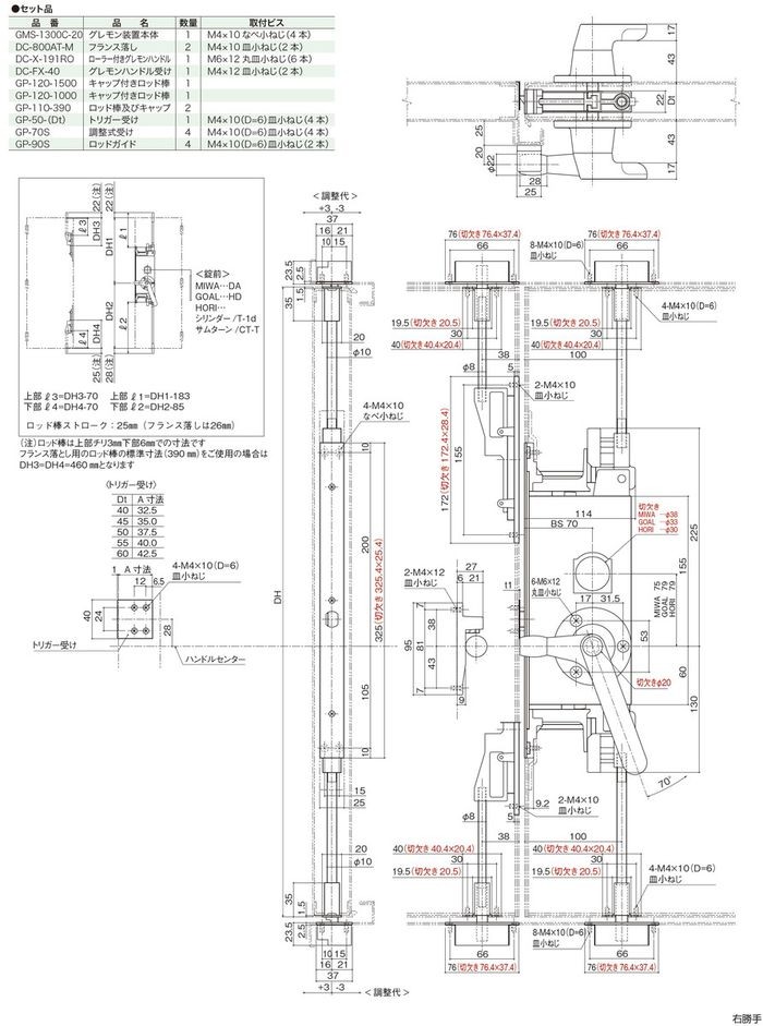 中西産業 グレモン装置（本体着脱方式） GMS-1310C-E : gms-1310c-e