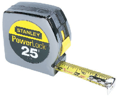 スタンレー STANLEY WORKS PowerLock 33-425 コンベックス