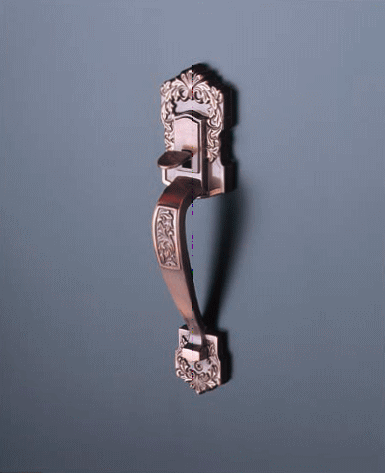 長沢製作所 古代 装飾空錠 キャッスルジュニア 21364GB