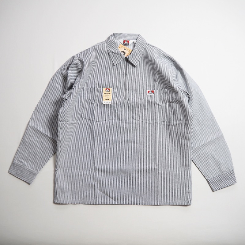 BEN DAVIS（ベンデイビス） ハーフジップワークシャツ 1/2 ZIP LONG