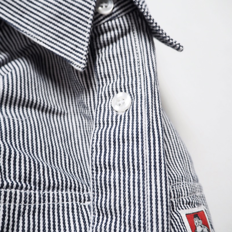 BEN DAVIS（ベンデイビス） ワークシャツ LONG SLEEVE 100% COTTON