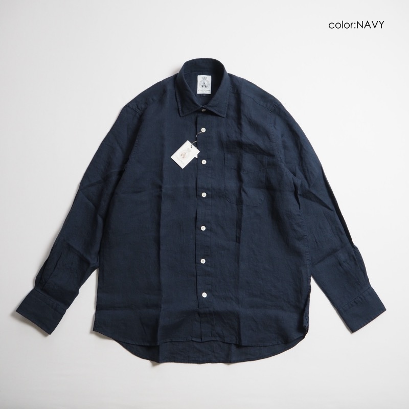 CORDINGS コーディングス リネンレギュラーシャツ SHJ276 VINTAGE LINEN SHIRT / 3カラー