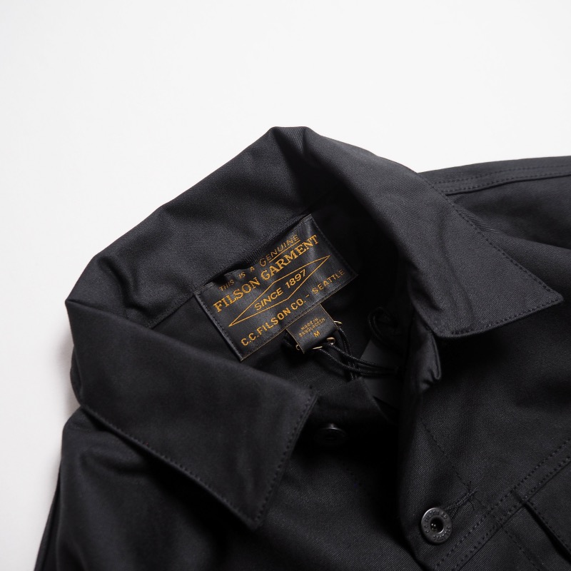 ゾ*ノ様 FILSON ティンクロス バックパック 旧タグ BLACK FILSON MADE IN USA TIN CLOTH BACKPACK レザー ティンクロス バック