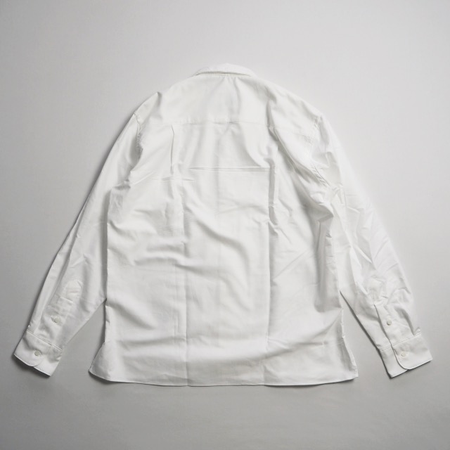 ギットマンヴィンテージ オックスフォードオープンカラーシャツWHITE Mサイズ 良品 GITMAN VINTAGE オックスフォード オープンカラー シャツ M