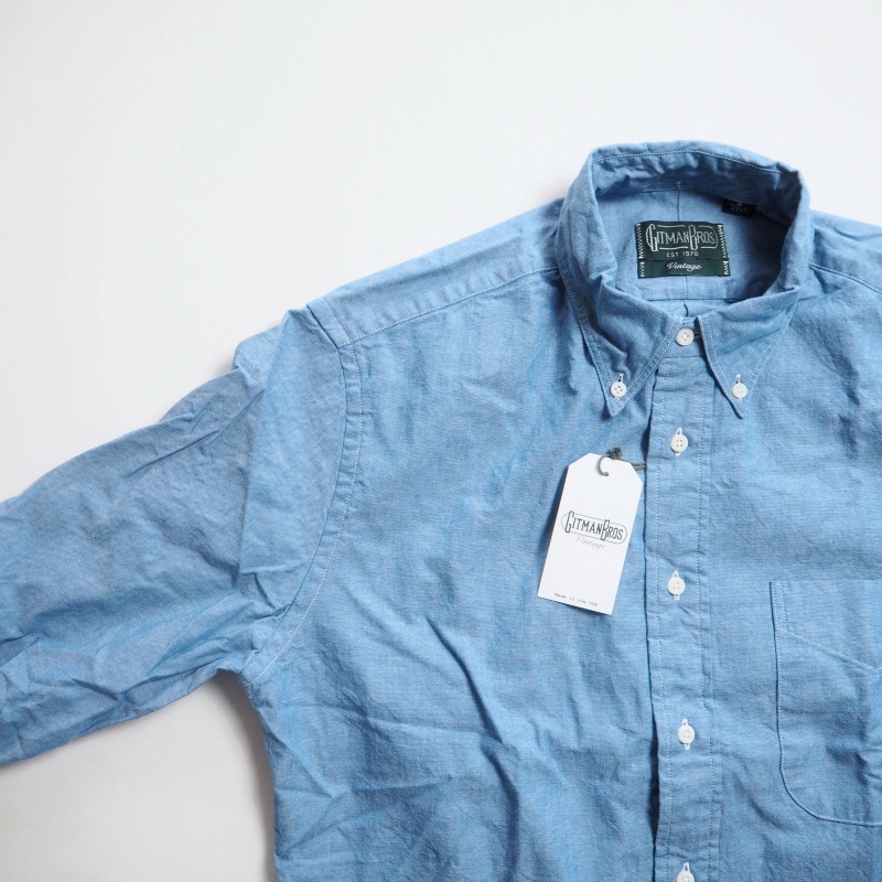 GITMAN VINTAGE（ギットマンヴィンテージ） シャンブレーボタンダウン