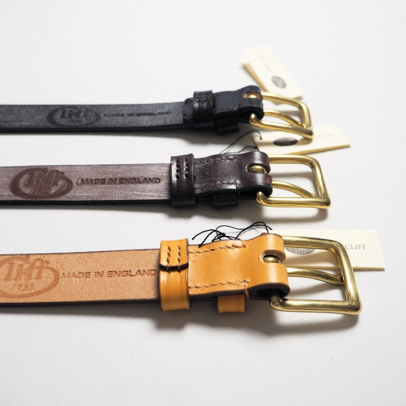 JABEZ CLIFF（ジャベツクリフ） ベルト STIRRUP LEATHER BELT 28mm幅