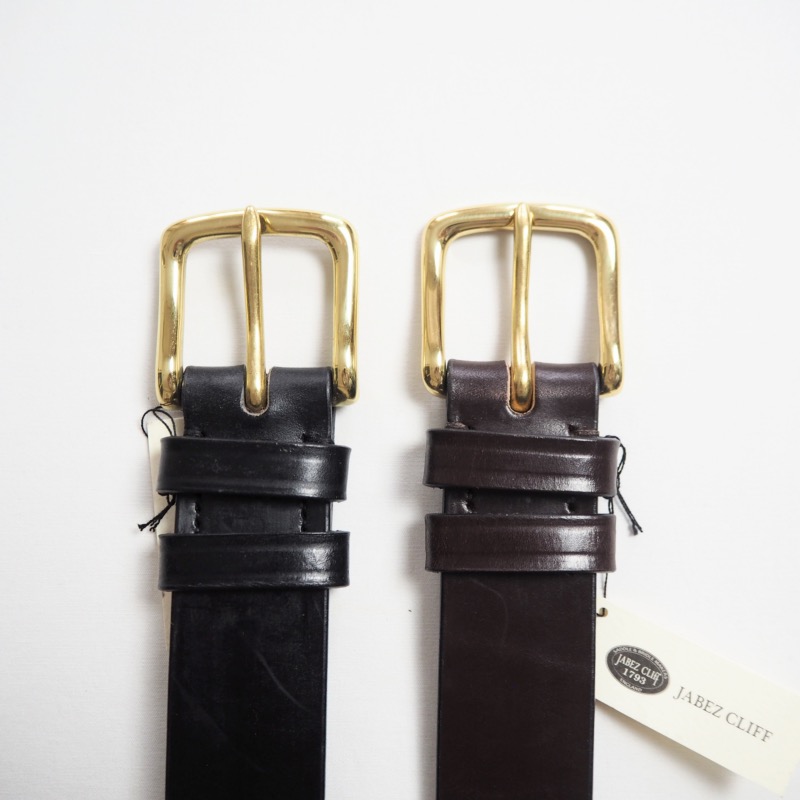 JABEZ CLIFF（ジャベツクリフ） ベルト STIRRUP LEATHER BELT 38mm幅