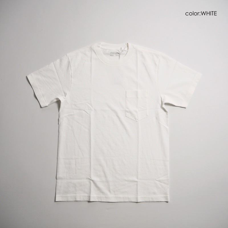 LADY WHITE CO. レディホワイト ポケット付きチューブTシャツ BOLTA / 3カラー