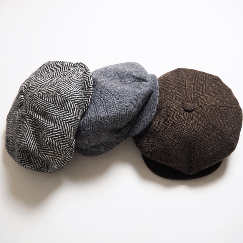 NEW YORK HAT（ニューヨークハット） ヘリンボーンツイード