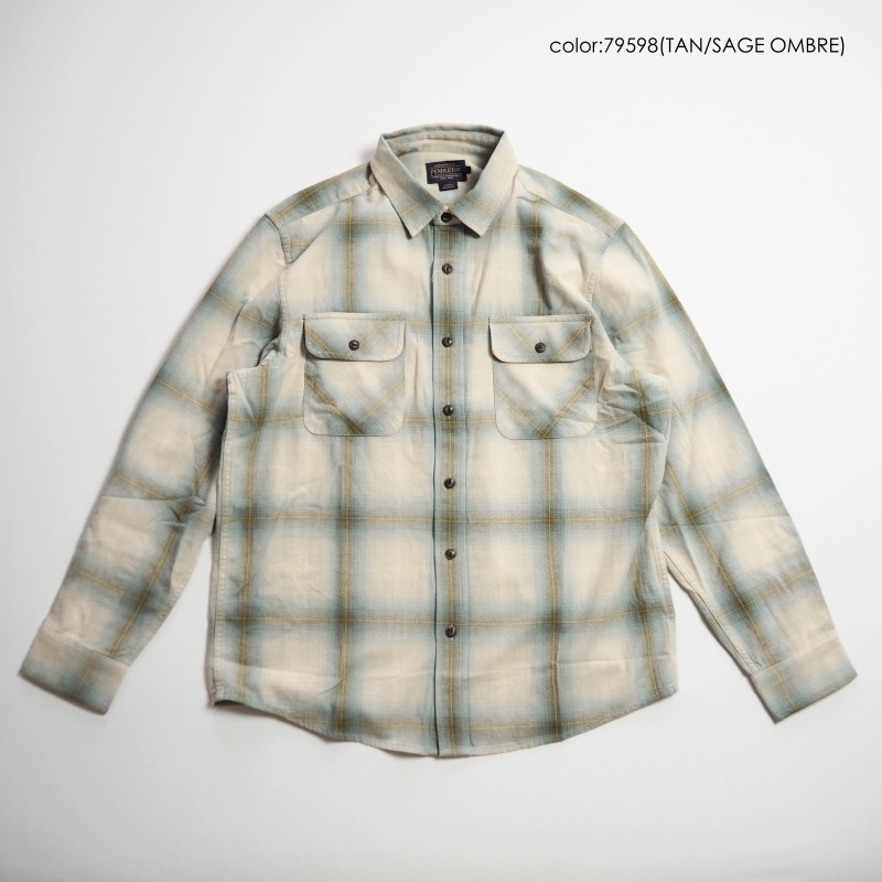 PENDLETON（ペンドルトン） コットンチェックワークシャツ ライト