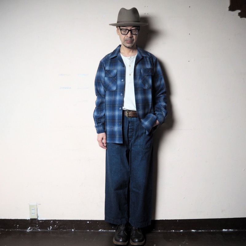 PENDLETON（ペンドルトン） ウォッシャブルウールオープンカラーシャツ