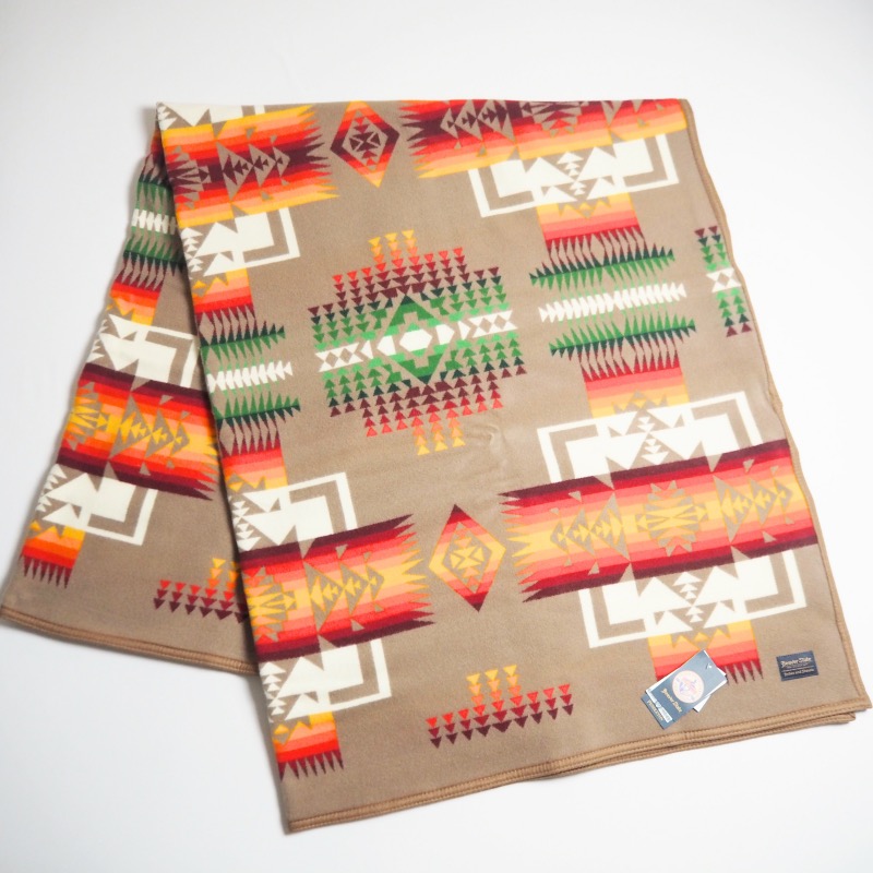 【中古品】PENDLETON SOPHNET ブランケット PENDLETON（ペンドルトン） 大判ブランケット CHIEF JOSEPH BLANKET